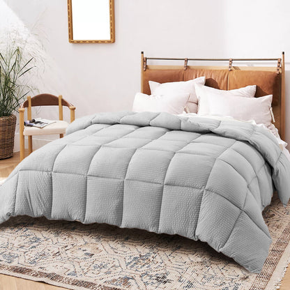 Kasentex Ultra Soft All Season Down Alternative Reversible Comforter, Twin, Queen, King, Room Decor, Graduation Gifts Kasentex