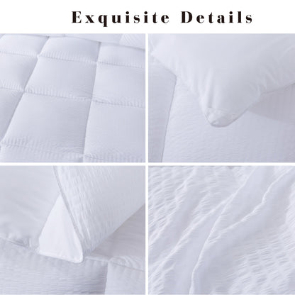 Kasentex Ultra Soft All Season Down Alternative Reversible Comforter, Twin, Queen, King, Room Decor, Graduation Gifts Kasentex