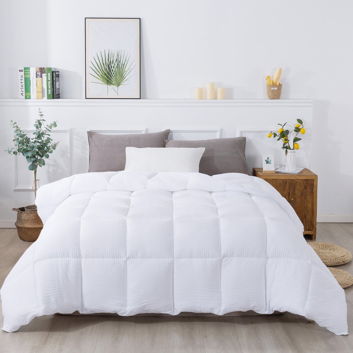 Kasentex Ultra Soft All Season Down Alternative Reversible Comforter, Twin, Queen, King, Room Decor, Graduation Gifts Kasentex