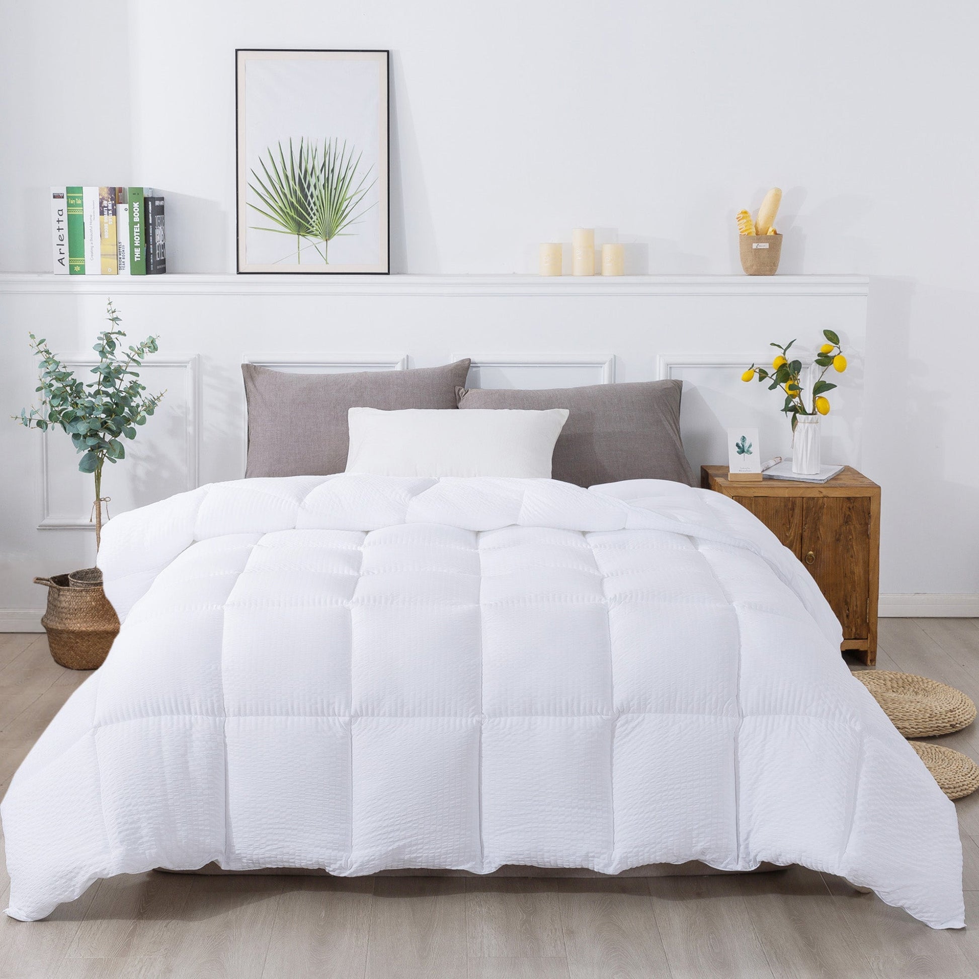 Kasentex Ultra Soft All Season Down Alternative Reversible Comforter, Twin, Queen, King, Room Decor, Graduation Gifts Kasentex