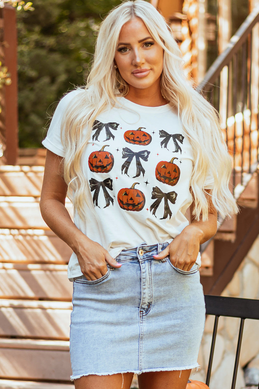 Halloween Spooky T-Shirt's Threaded Pear