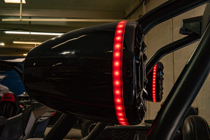 6.5" RGB LED Speaker Rings (Pair) | UTVS-65LSR Dunes 2 Dezert SXS