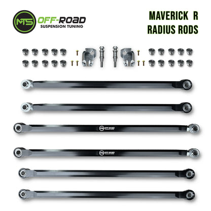 MTS Off-Road Can-Am Maverick R Radius Rods MTS Off-Road