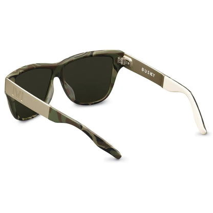 Dusky- POLISHED IVORY - DPM - BRUSHED ALUMINUM / GREEN GREY LENS - Get it from Bo
