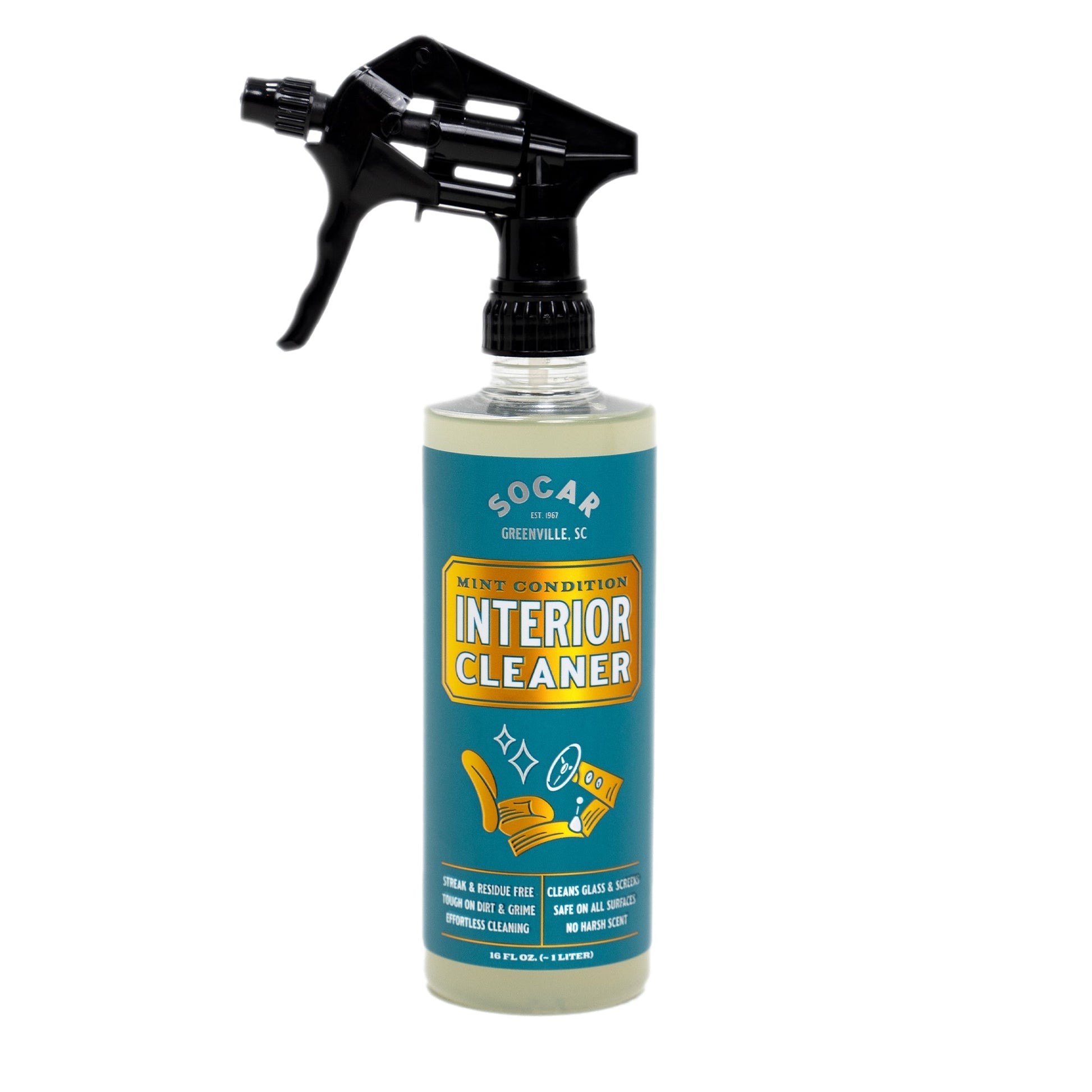Mint Condition Interior Cleaner with BioSafe Formula™ Socar Chemical