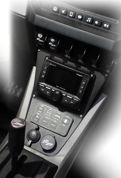 RZR® Pro Series Head Unit Mount | UTVS-PRO-HUMT Dunes 2 Dezert SXS