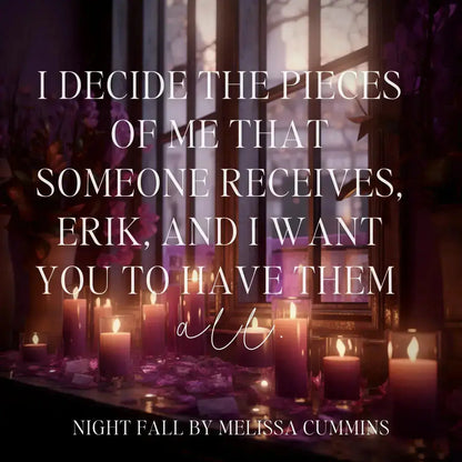 Night Fall Paperback Melissa Cummins