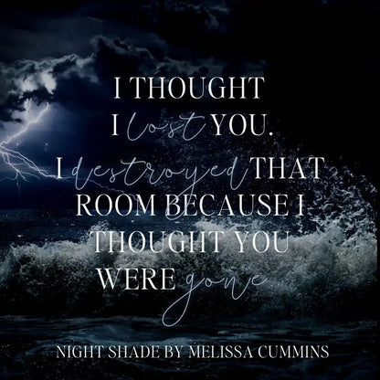 Night Shade Paperback Melissa Cummins
