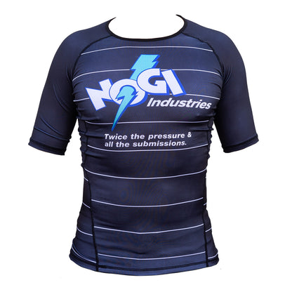 Energy Rash Guard by Nogi Industries Short Sleeve - BLACK - Get it from Bo