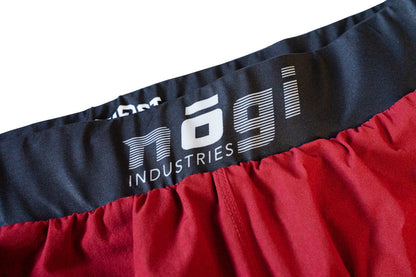 Ghost 7" Inseam Premium Lined Grappling Shorts -  Merlot Red - Get it from Bo