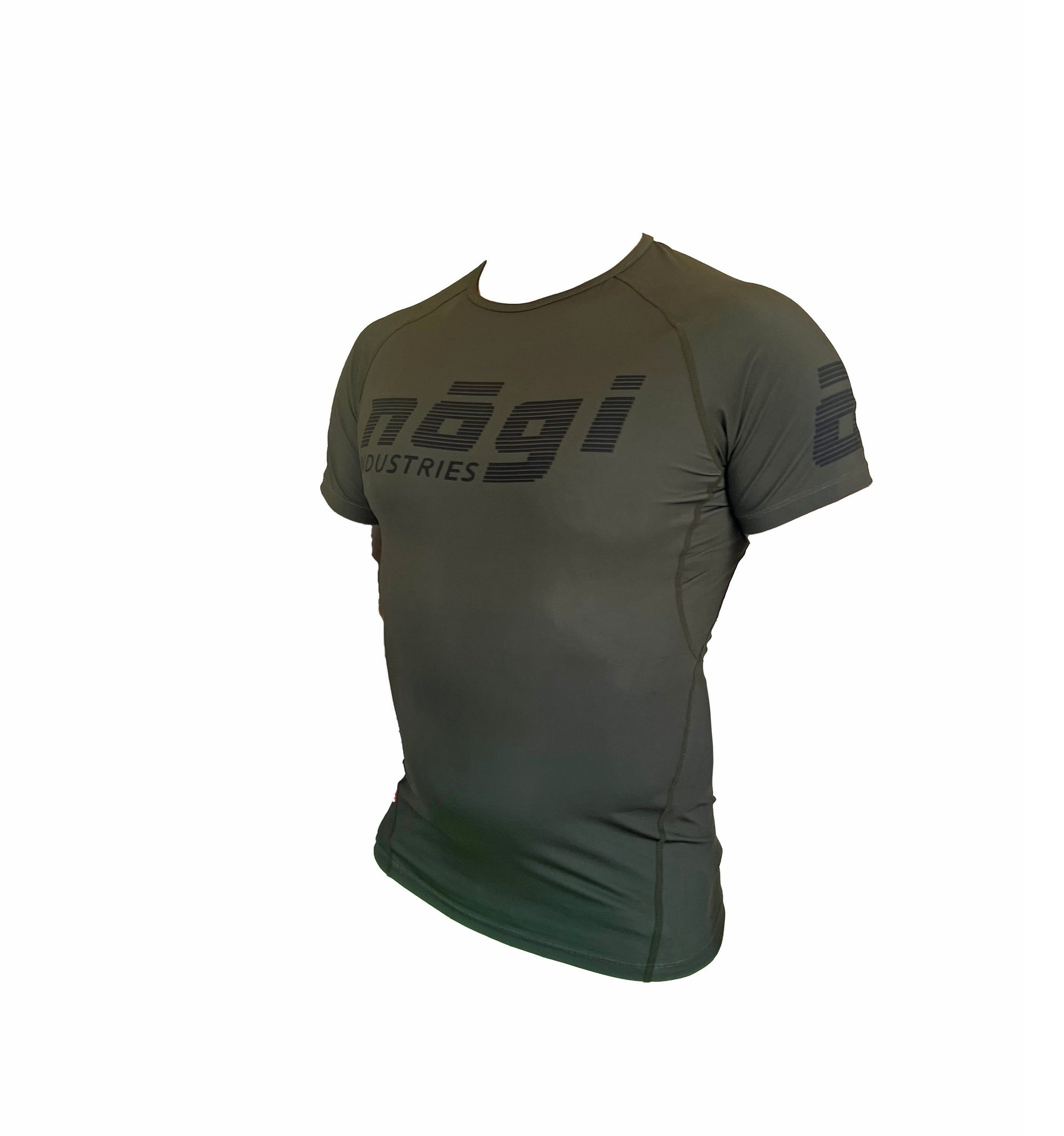 Core Short Sleeve Rash Guard - FURY GREEN NoGi Industries