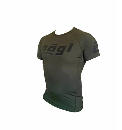 Core Short Sleeve Rash Guard - FURY GREEN NoGi Industries