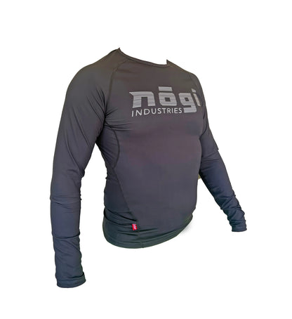 Core Long Sleeve Rash Guard - NEW JERSEY GRAY - Get it from Bo