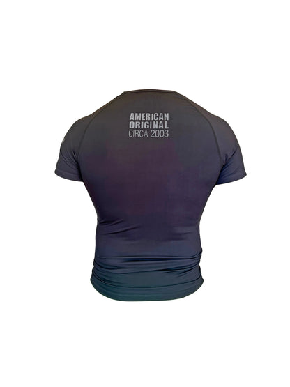 Core Short Sleeve Rash Guard - NEW JERSEY GRAY NoGi Industries