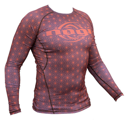 Spectral Long Sleeve Rank Rashguard - Brown (LS) - Get it from Bo