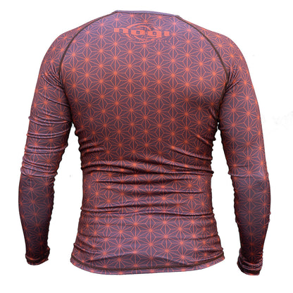 Spectral Long Sleeve Rank Rashguard - Brown (LS) - Get it from Bo