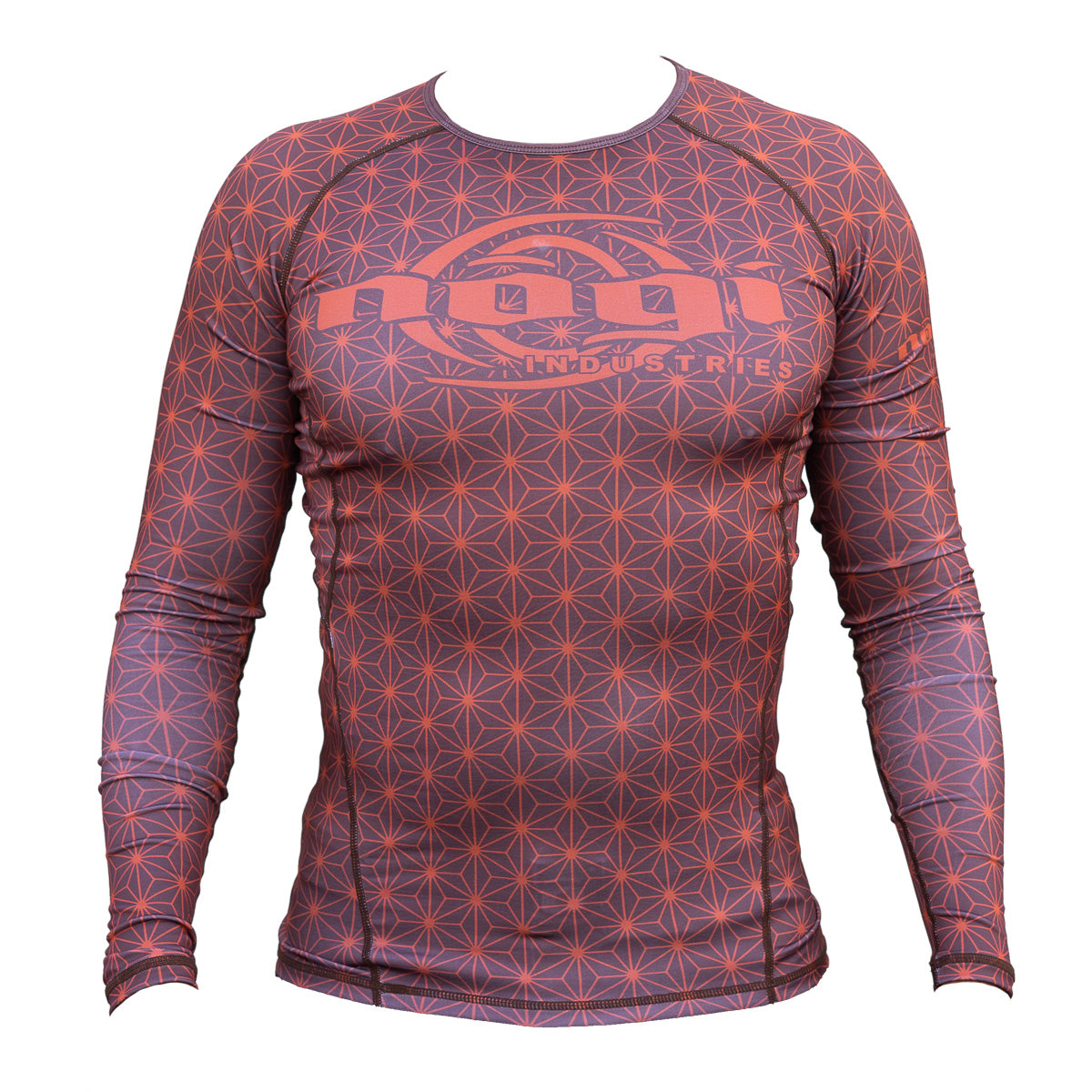 Spectral Long Sleeve Rank Rashguard - Brown (LS) - Get it from Bo