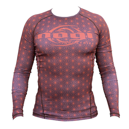 Spectral Long Sleeve Rank Rashguard - Brown (LS) - Get it from Bo