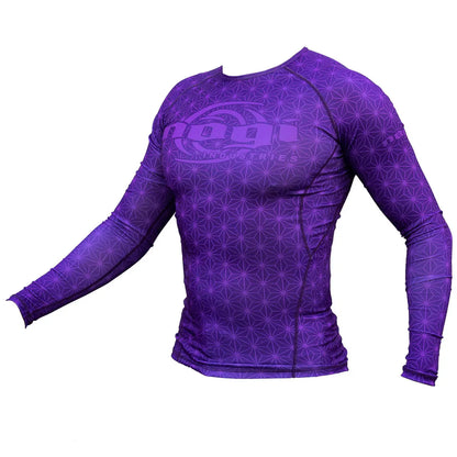 Spectral Long Sleeve Rank Rashguard - Purple (LS) - Get it from Bo
