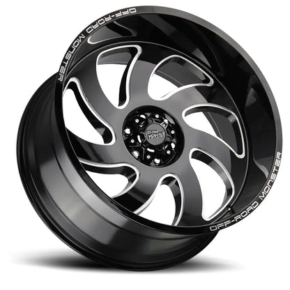 M07 Gloss Black Milled Off Road Monster