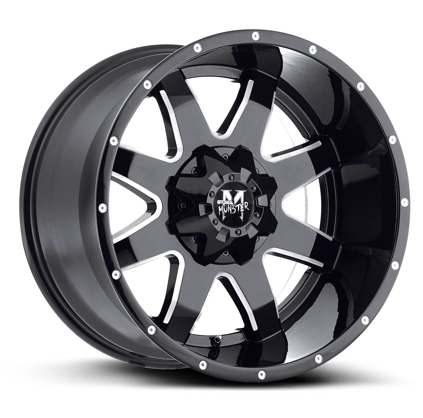M08 Gloss Black Milled