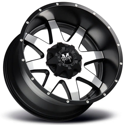 M08 Flat Black Machined Off Road Monster