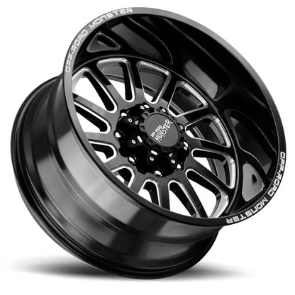 M17 Gloss Black Milled Off Road Monster