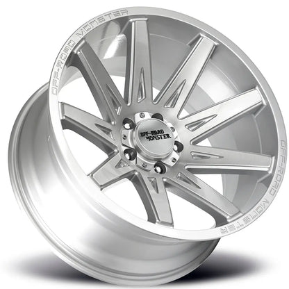 M25 Brushed Face Silver Off Road Monster