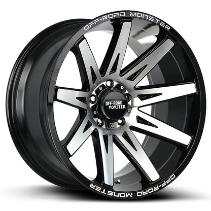 M25 Gloss Black Machined Off Road Monster