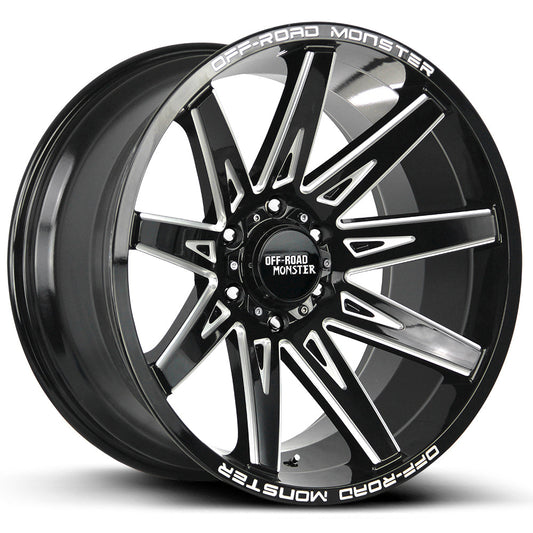 M25 Gloss Black Milled