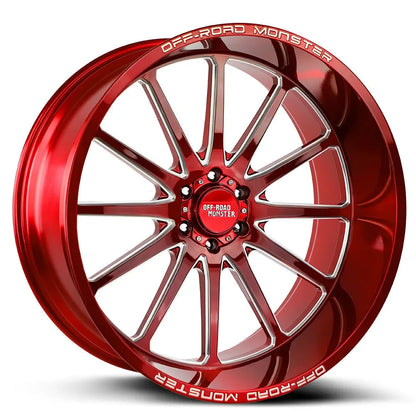 M26 Candy Red Milled Off Road Monster