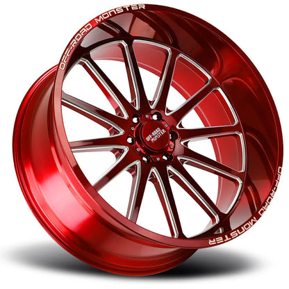 M26 Candy Red Milled Off Road Monster