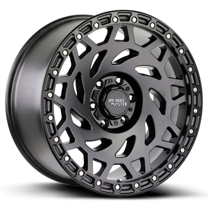 M50 Gloss Black Black Ring Off Road Monster