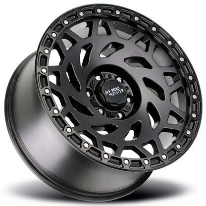M50 Gloss Black Black Ring Off Road Monster
