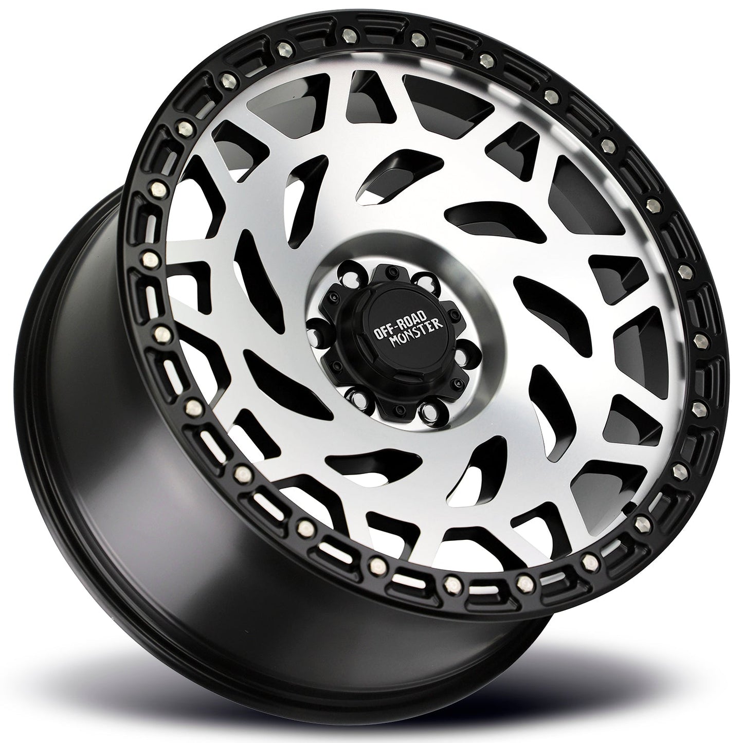 M50 Gloss Black Machined Black Rim