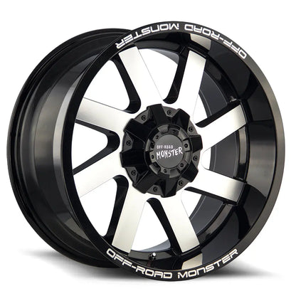 M80 Gloss Black Machined