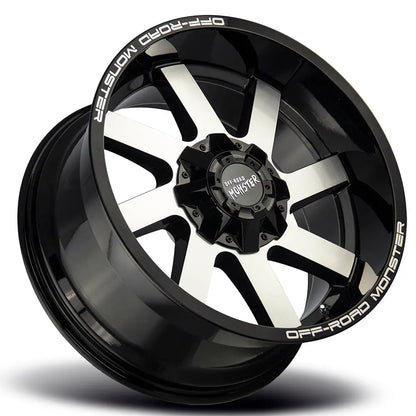 M80 Gloss Black Machined
