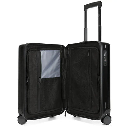 Ocean Polycarbonate Carry-On Suitcase Travellty
