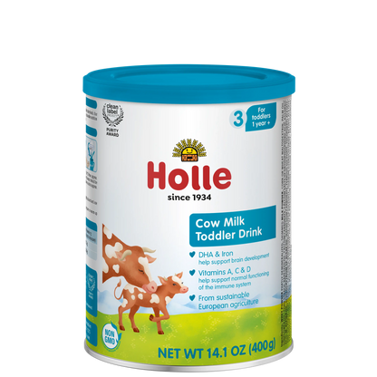 Holle Cow Milk Toddler Drink - Stage 3 | Non GMO (14 oz) Holle USA