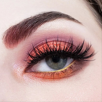 GOLDEN PEACH EYESHADOW PALETTE CP15 Crown Brush