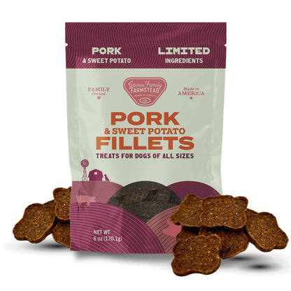 Pork and Sweet Potato Fillets Gaines Family Farmstead