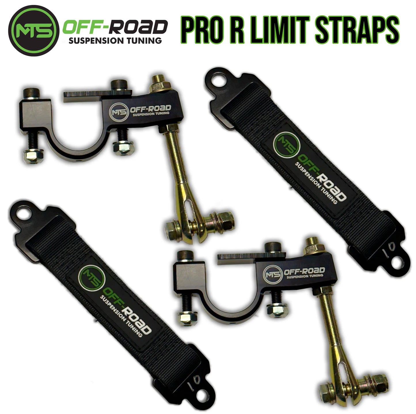 MTS Off-Road Polaris RZR Pro R/Turbo R Front Limit Straps MTS Off-Road