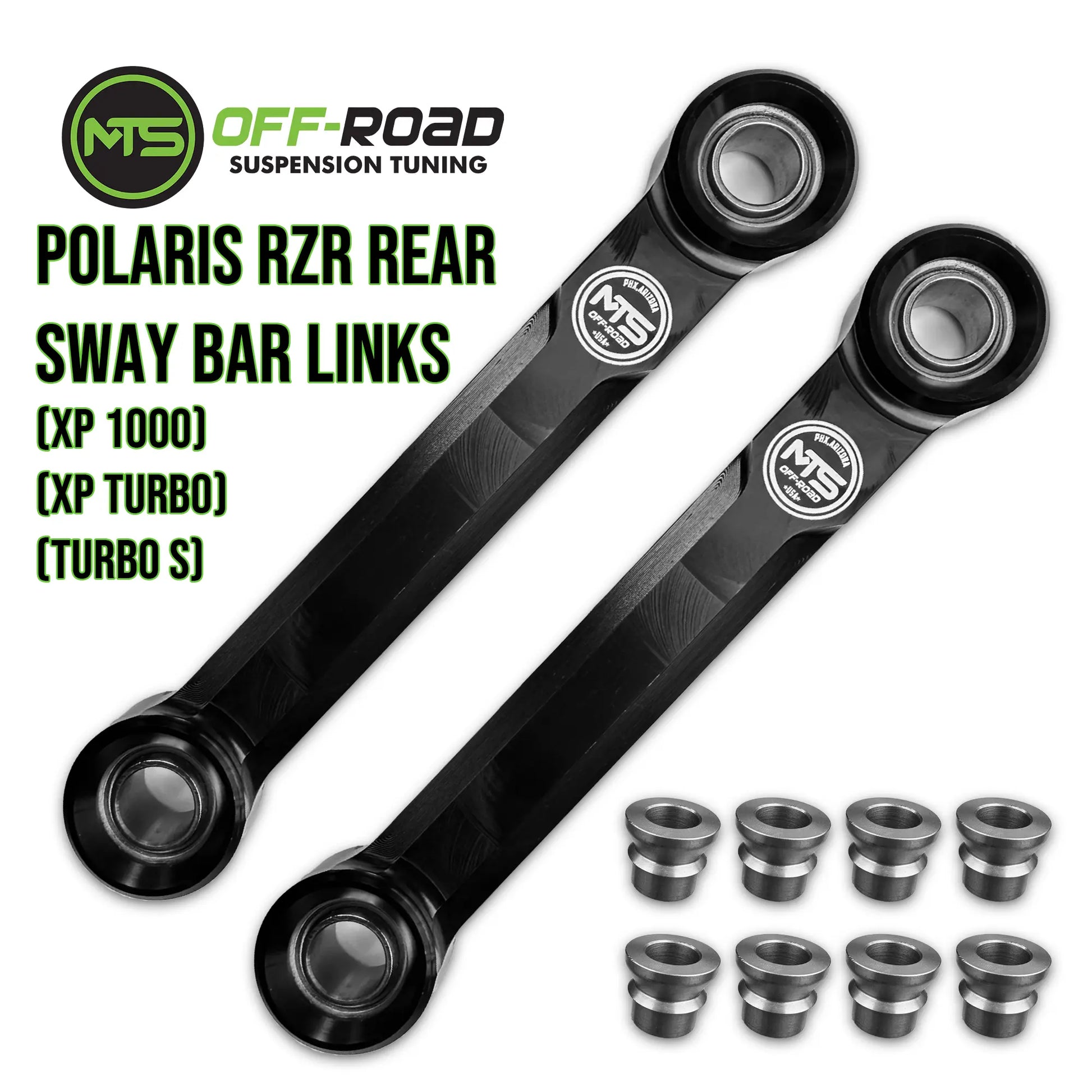 MTS Off-Road RZR XP 1000/Turbo S Sway Bar End Links (Rear) MTS Off-Road