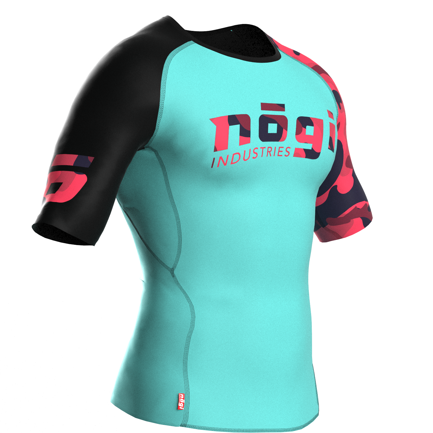 Recall Camo Short Sleeve Rash Guard - Get it from Bo