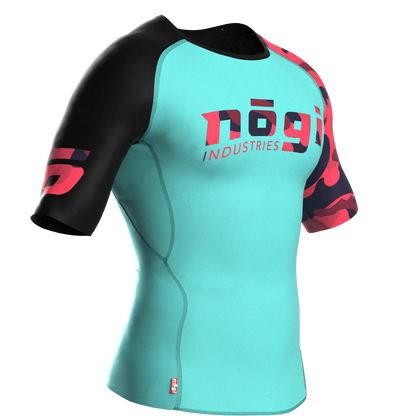 Recall Camo Short Sleeve Rash Guard - Get it from Bo