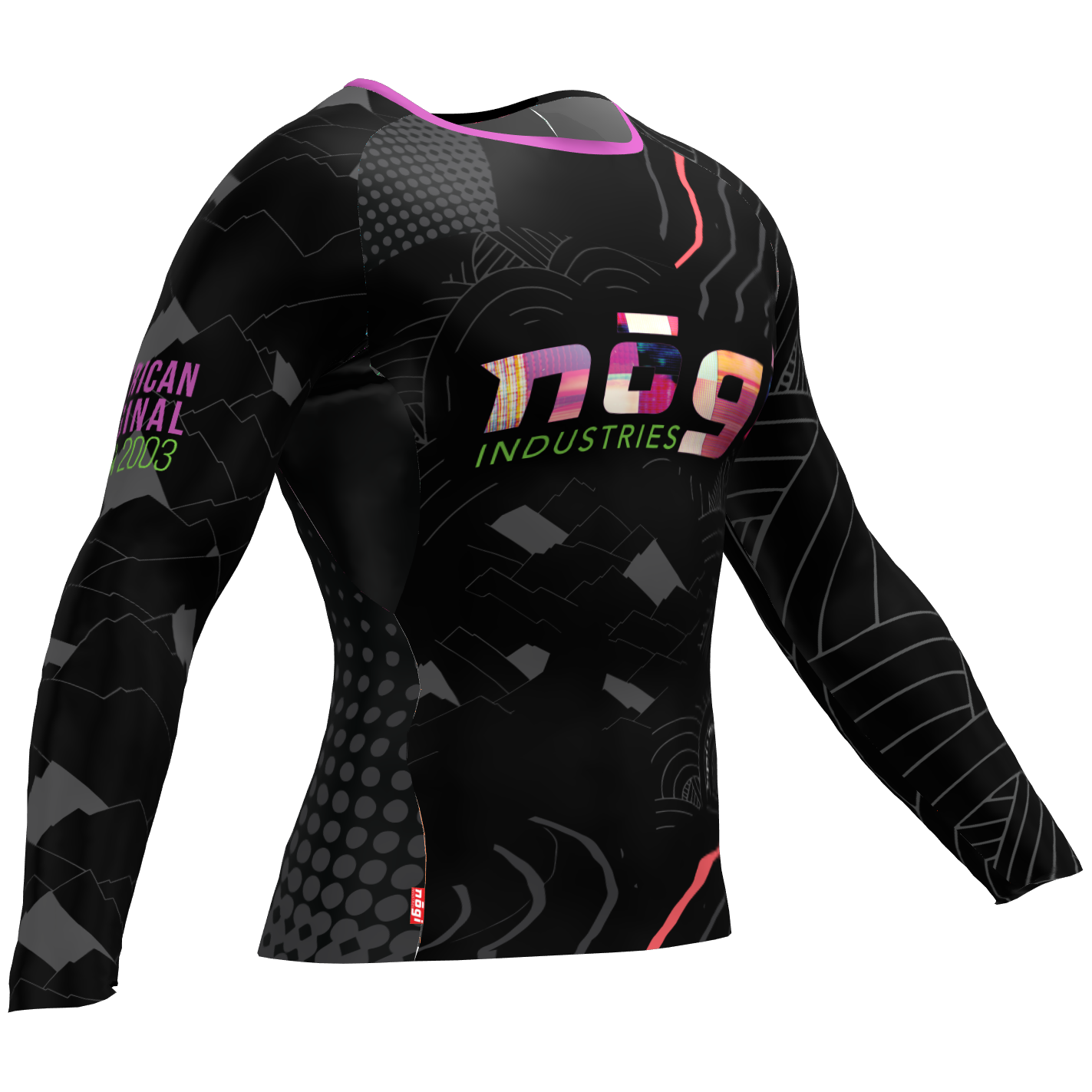 Acid Gambit Long Sleeve Rash Guard - Get it from Bo