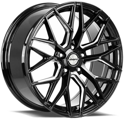 Spring Gloss Black Milled Shift