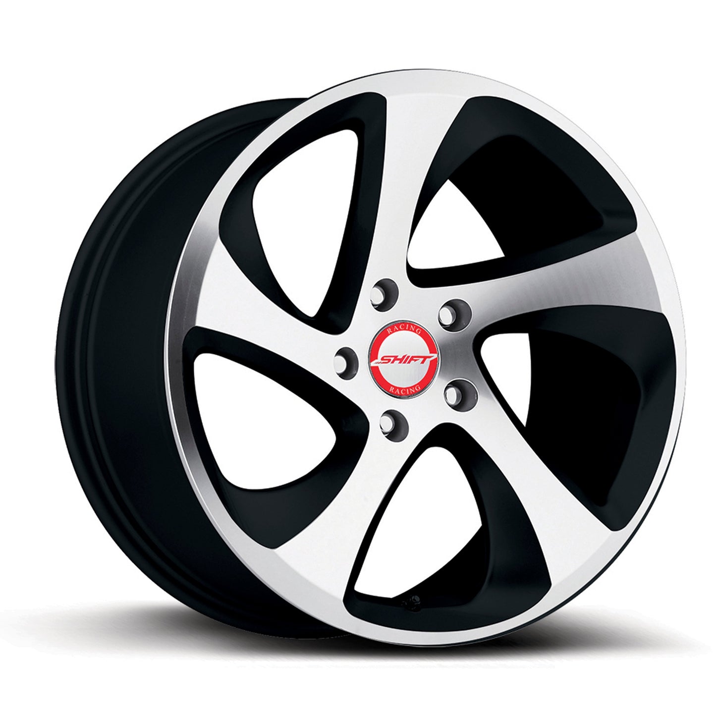 Strut Gloss Black Machined