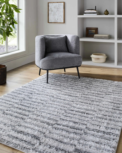 Anevay Dark Gray Area Rug Boutique Rugs
