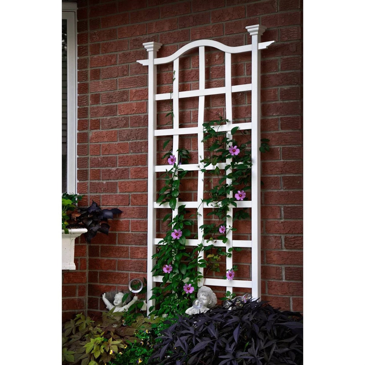 79-inch Outdoor Lattice Panel Garden Plant Trellis FastFurnishings